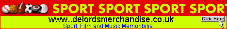 Sport, Music and Film Souvenirs